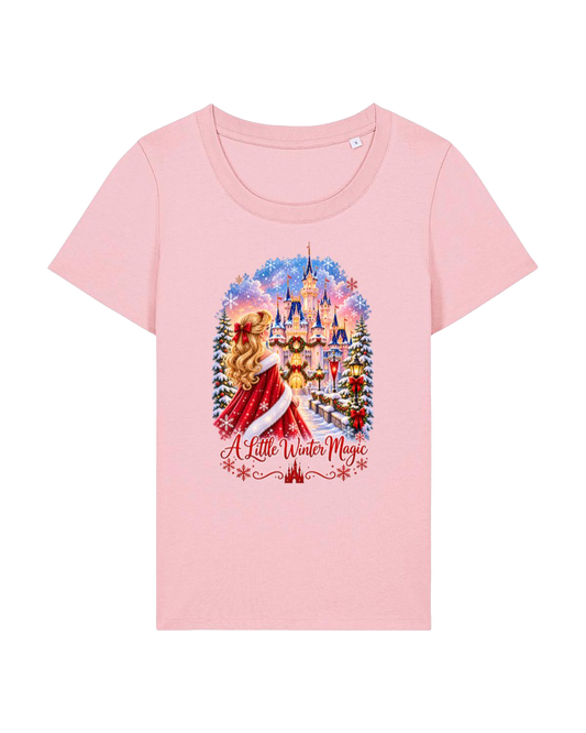 Christmas Fairytale Ladies Fitted T-Shirt