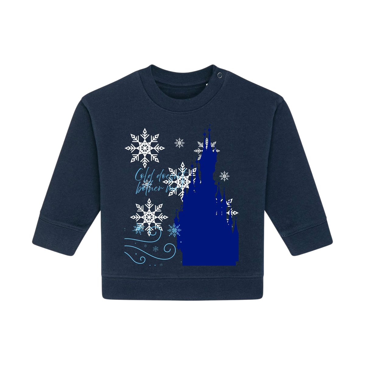 Ice Palace - Baby Sweatshirt - French Navy (front)