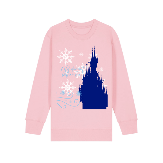 Ice Palace - Kids Sweatshirt - Cotton Pink (front)