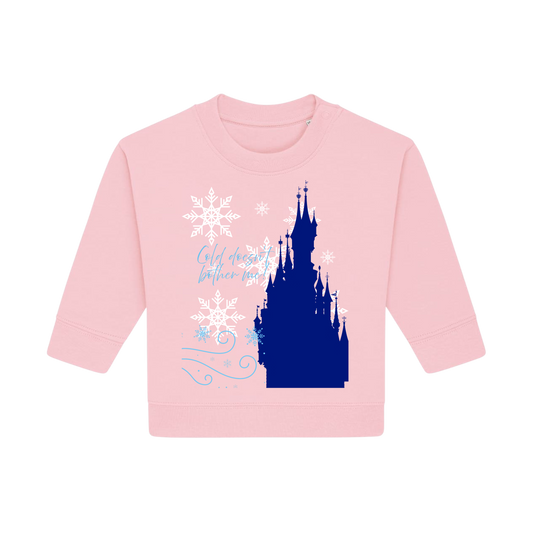 Ice Palace - Baby Sweatshirt - Cotton Pink (front)