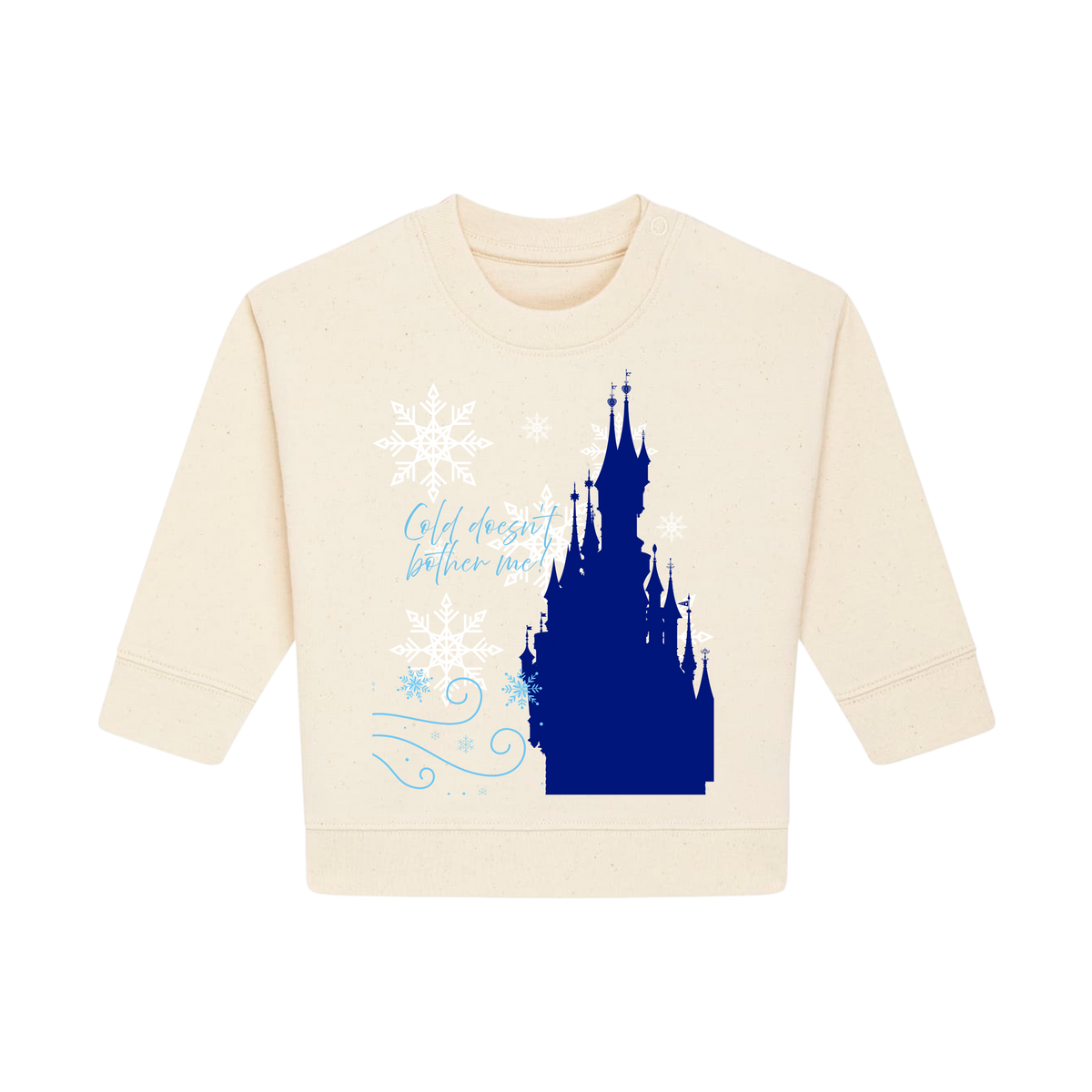 Ice Palace - Baby Sweatshirt - Natural Raw (front)