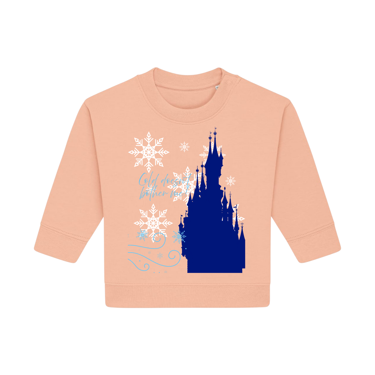 Ice Palace - Baby Sweatshirt - Fraiche Peche (front)