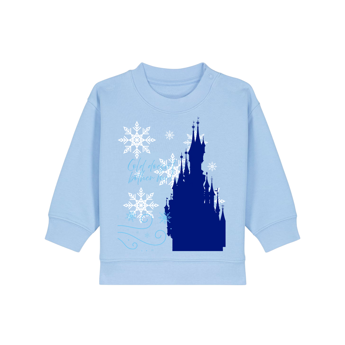 Ice Palace - Baby Sweatshirt - Blue Soul (front)