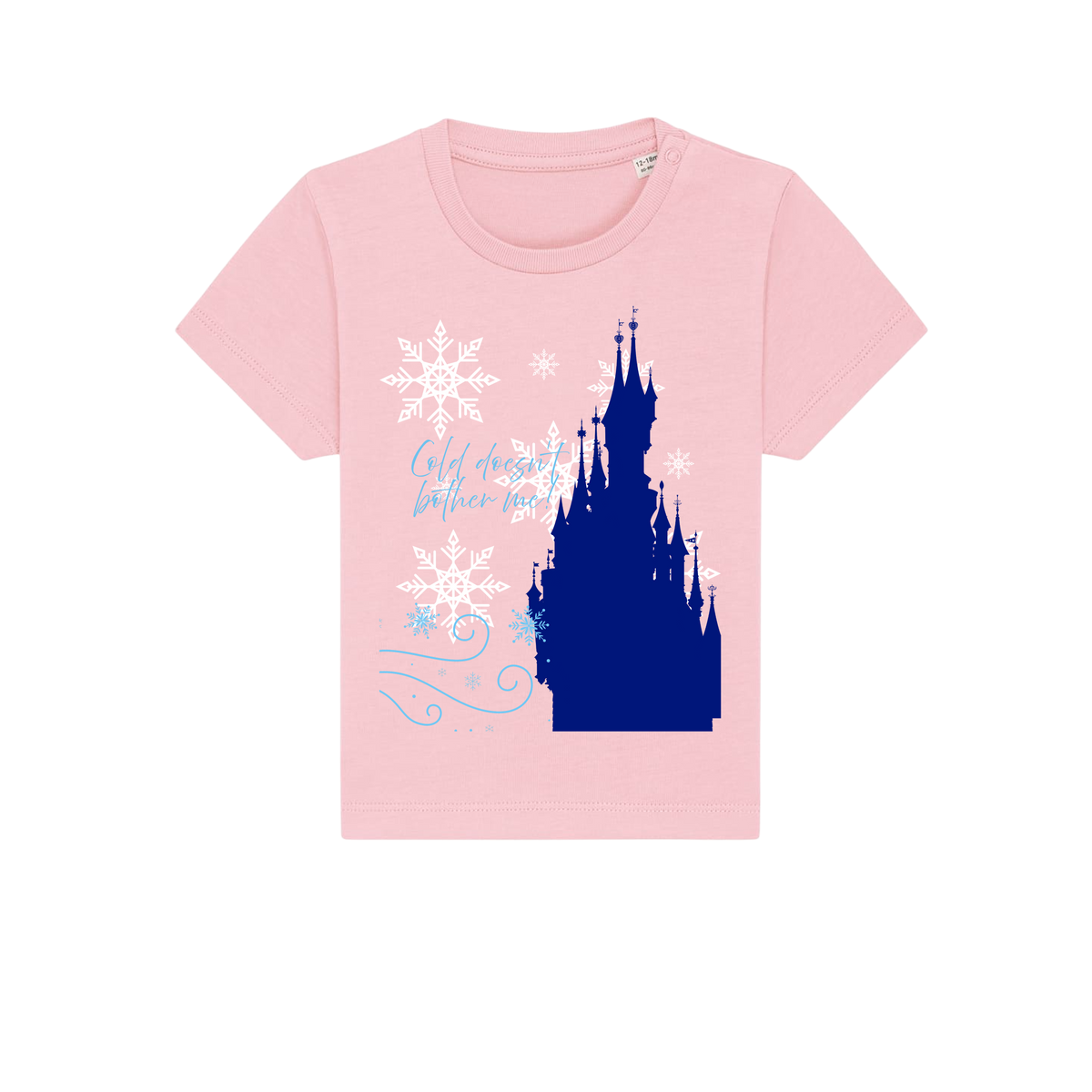 Ice Palace - Baby T-Shirt - Cotton Pink (front)