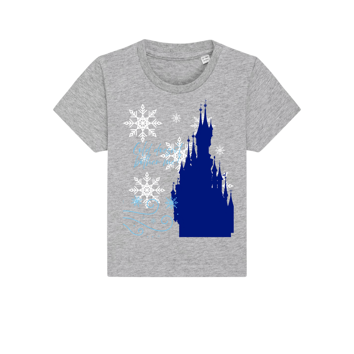 Ice Palace - Baby T-Shirt - Heather Grey (front)