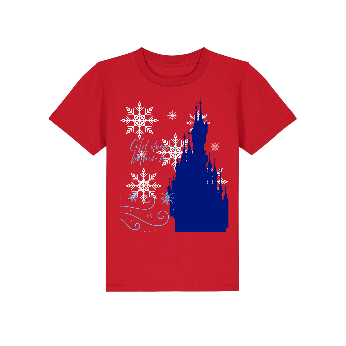Ice Palace - Kids T-Shirt - Red (front)