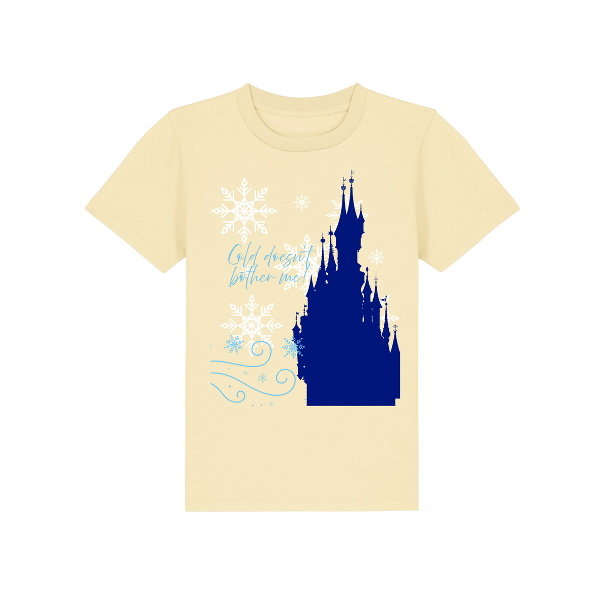 Ice Palace - Kids T-Shirt - Butter (front)