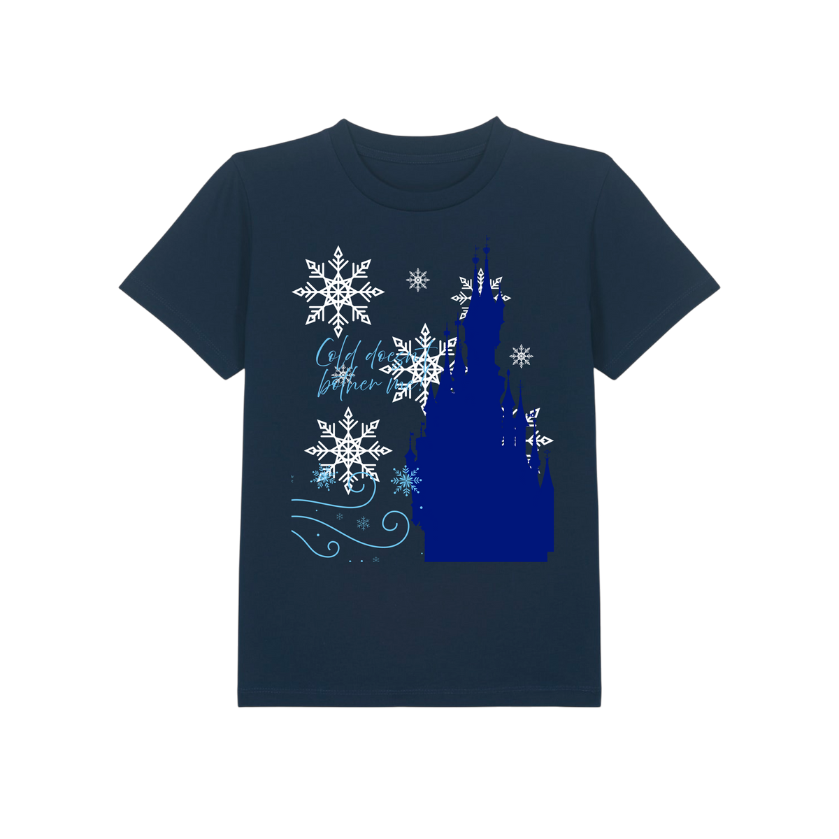 Ice Palace - Kids T-Shirt - French Navy (front)
