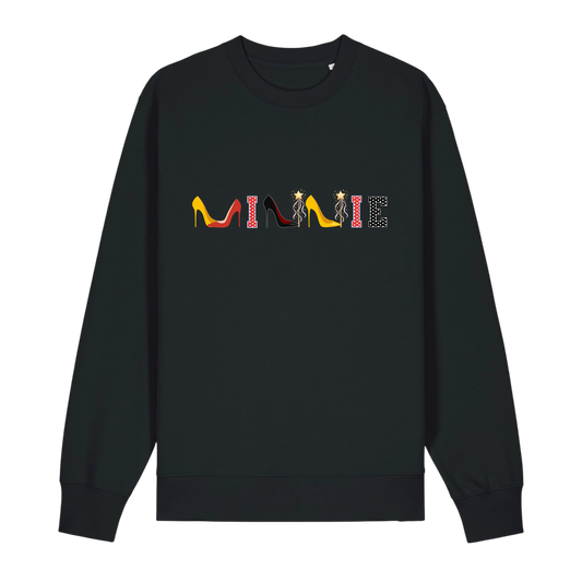 Minnie Shoes - Unisex Sweatshirt - Black (front)