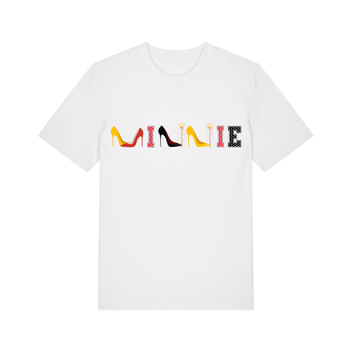 Minnie Shoes - Unisex T-Shirt - White (front)