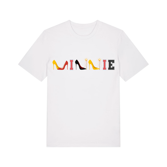Minnie Shoes - Unisex T-Shirt - White (front)