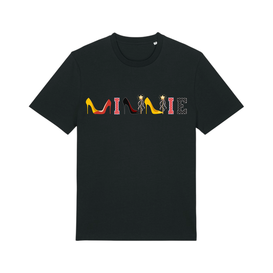 Minnie Shoes - Unisex T-Shirt - Black (front)