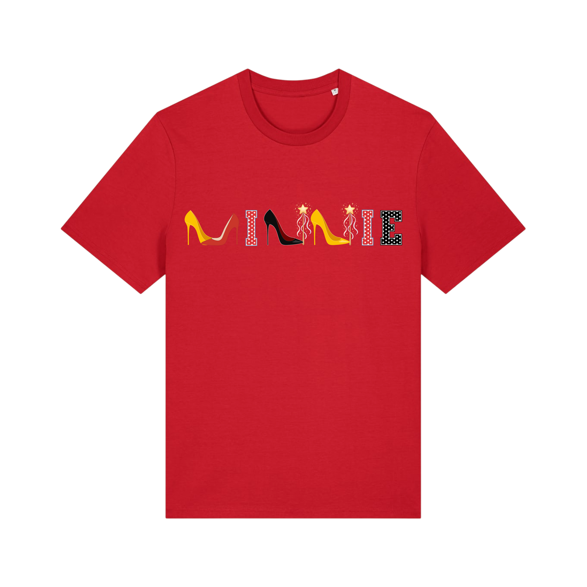 Minnie Shoes - Unisex T-Shirt - Red (front)