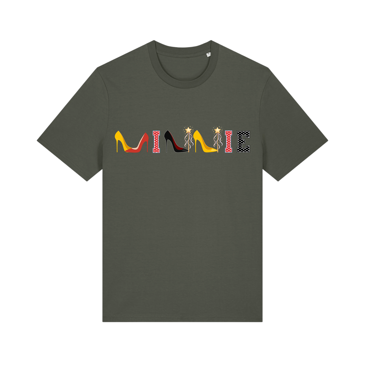 Minnie Shoes - Unisex T-Shirt - Khaki (front)