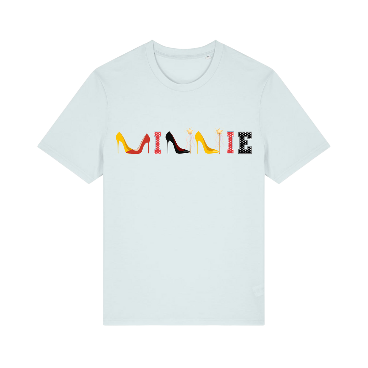 Minnie Shoes - Unisex T-Shirt - Ice Blue (front)