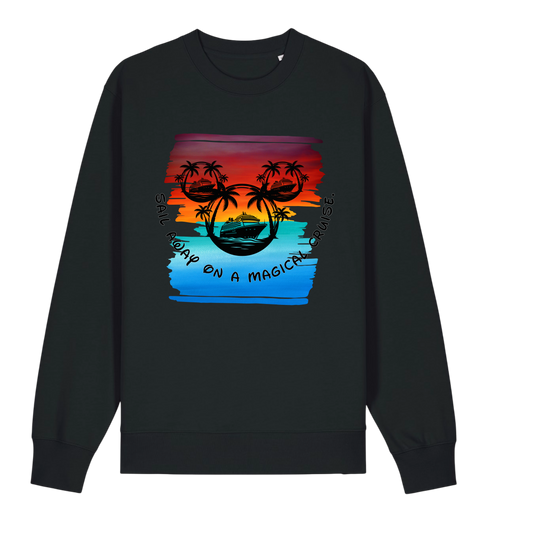 Sail Away - Unisex Sweatshirt - Black (front)